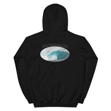 Load image into Gallery viewer, Tsunami hoodie with Hawaiian Islands
