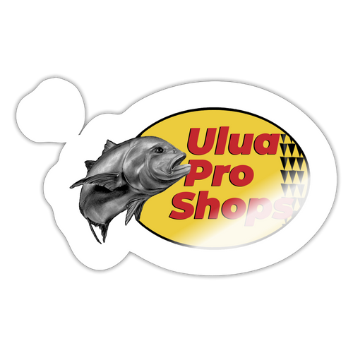 Ulua Pro Shops Sticker - white glossy