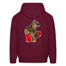 Load image into Gallery viewer, 1, 2 Scooby Doo Hoodie - burgundy
