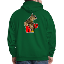 Load image into Gallery viewer, 1, 2 Scooby Doo Hoodie - forest green
